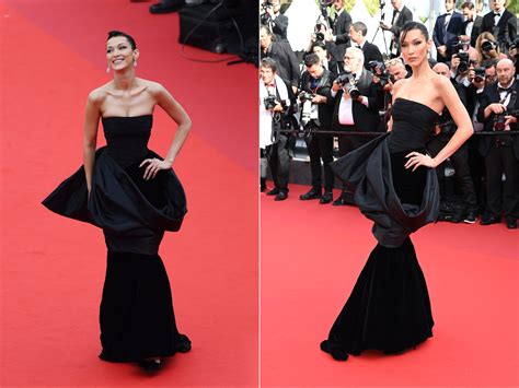 bella hadid versace cannes